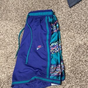 Nike men’s Teal and Blue Graphic Shorts